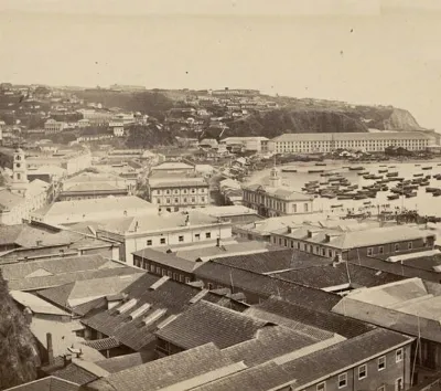 Valparaíso en 1861 — Río Calle Calle — 1861 | Chile de Ayer