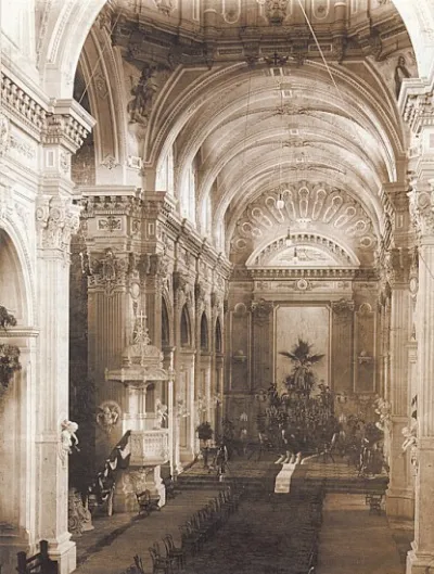 Iglesia de la Matriz, talca en 1890 — 1890 | Chile de Ayer