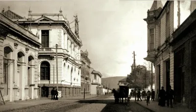 Talca 1906 — Calle Comercio — 1906 | Chile de Ayer