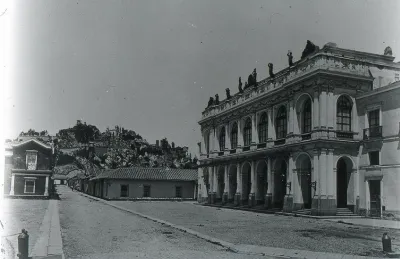 Teatro Municipal de Santiago, 1880 — Teatro Municipal — 1880 | Chile de Ayer