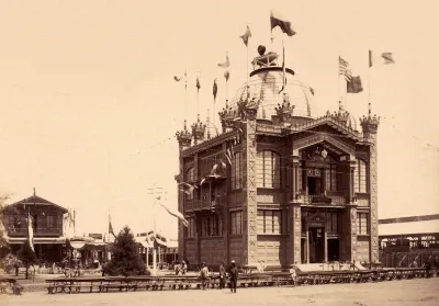 Pabellón de Chile en la Exposición Universal de París en 1889 — 1889 | Chile de Ayer