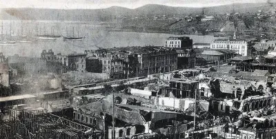 Valparaíso después del terremoto de 1906 — 1906 | Chile de Ayer