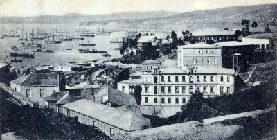 Bahía de Valparaíso, 1899. — 1899 | Chile de Ayer