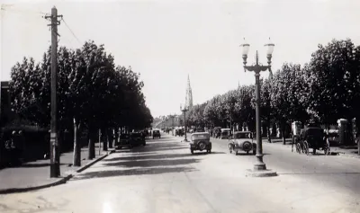 Avenida Libertad de Viña del Mar, 1920. — 1920 | Chile de Ayer
