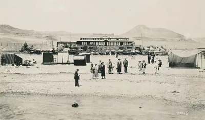 Automóvil Club de Antofagasta a fines de los años ’20s. — 1920 | Chile de Ayer