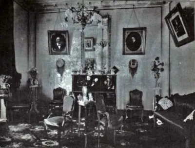 Salon Casa Eduardo Perez Cangas 1915 — 1915 | Chile de Ayer