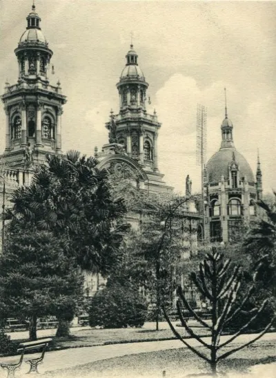 Plaza de Armas en 1910. — 1910 | Chile de Ayer