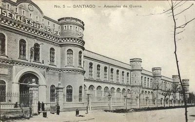 Arsenales de Guerra de Santiago, principios de Siglo XX. — 1900 | Chile de Ayer