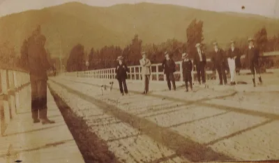 Puente desconocido en 1908 — 1909 | Chile de Ayer