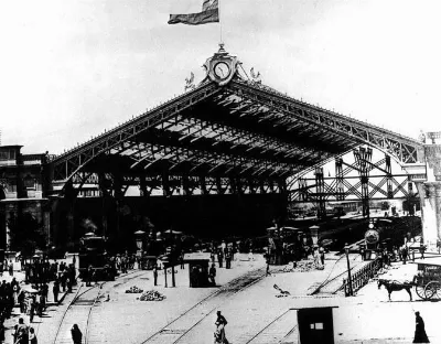 Estación Central en 1897 — Estación Central — 1897 | Chile de Ayer