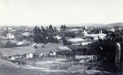 Angol desde el cañón, 1915 — 1915 | Chile de Ayer
