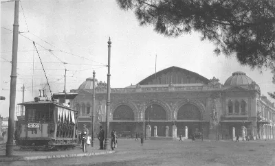 Estación Mapocho año 1920 — Estación Mapocho — 1920 | Chile de Ayer