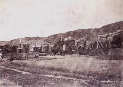 Hospital de Valparaíso año 1864 — Hospital San Juan de Dios — 1864 | Chile de Ayer