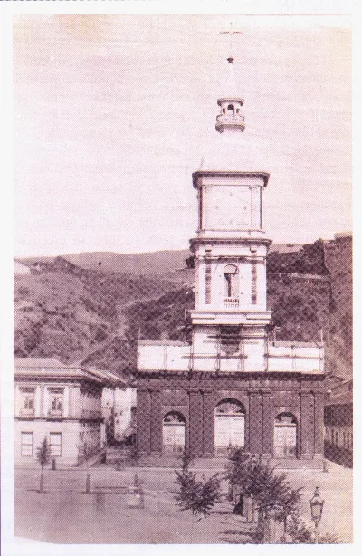 Imagen de la plaza de la victoria — Plaza de la Victoria — 1870 | Chile de Ayer