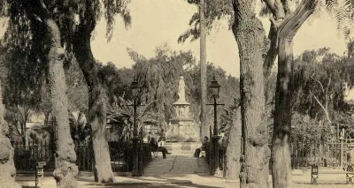 Plaza de Arrmas Copiapo en 1910 — Plaza de Armas de Copiapó — 1910 | Chile de Ayer
