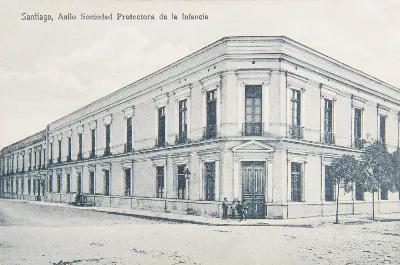 Asilo Sociedad Protectora de la Infancia de Santiago ca. 1910 — 1910 | Chile de Ayer