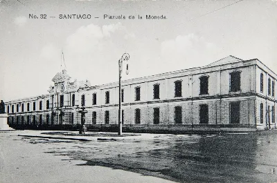 Ministerio de Guerra y Marina ca. 1910 — Palacio de La Moneda — 1910 | Chile de Ayer