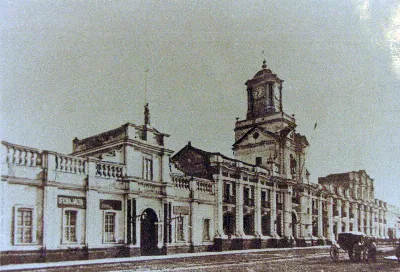 Plaza de Armas de Santiago en 1880 — Plaza de Armas de Santiago — 1880 | Chile de Ayer
