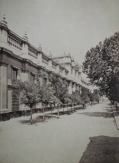 Palacio de La Moneda en 1890 — Palacio de La Moneda — 1890 | Chile de Ayer