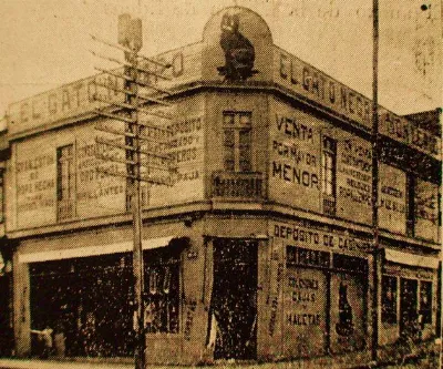 Comercio de Antofagasta en 1920 — Esquina Matta con Maipú — 1920 | Chile de Ayer