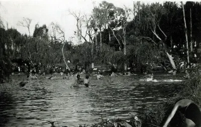 Balneario El Trapiche en 1946 — 1920 | Chile de Ayer