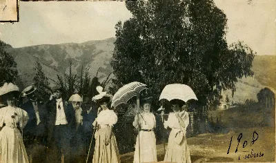 Zapallar en Febrero, 1908 — Zapallar — 1908 | Chile de Ayer