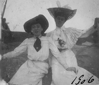 Playa de Zapallar en 1906 — 1906 | Chile de Ayer