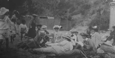 Playa de Zapallar en 1907 — 1907 | Chile de Ayer