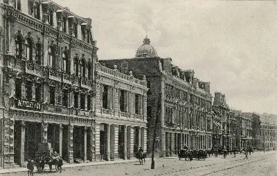 Avenida Errázuriz de Valparaíso en 1905 — 1905 | Chile de Ayer
