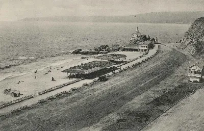 Playa Miramar en 1913 — Playa Miramar — 1913 | Chile de Ayer