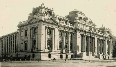 Biblioteca Nacional ca. 1920 — 1920 | Chile de Ayer