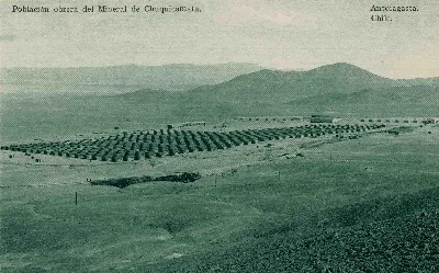 Población en Chuqicamata ca. 1920 — 1920 | Chile de Ayer