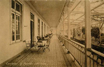 Hotel desconocido, ca. 1900 — 1900 | Chile de Ayer
