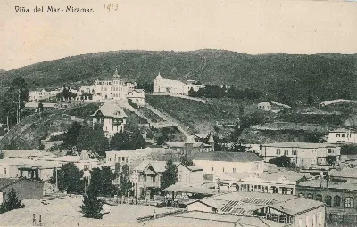 Miramar de Viña del Mar en 1913 — 1913 | Chile de Ayer