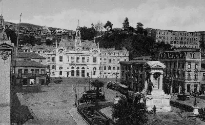 Plaza Sotomayor ca. 1910 — 1910 | Chile de Ayer