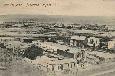 Población Vergara de Viña del Mar en 1913 — 1913 | Chile de Ayer