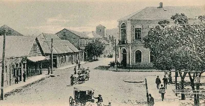Plaza de Valdivia en 1906 — 1906 | Chile de Ayer