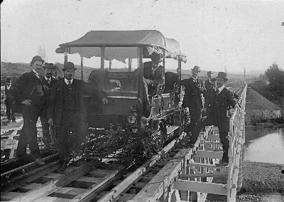 Puente Limache en 1910 — 1910 | Chile de Ayer