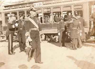 Centenario en Valparaíso, 1910 — Plaza Sotomayor — 1910 | Chile de Ayer
