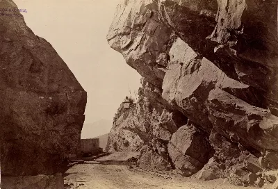 Desfiladero de Paraguay, Cerro Santa Lucía, 1874 — 1874 | Chile de Ayer