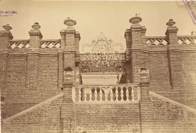 Escala de Honor del Cerro Santa Lucía, 1874 — 1874 | Chile de Ayer
