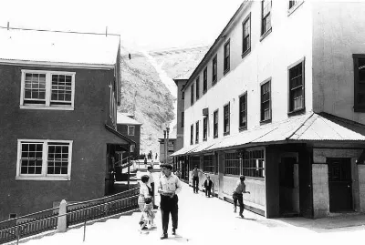 Calles de Sewell, sin año — Sewell — 1915 | Chile de Ayer