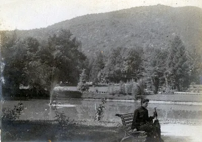 Parque Las Majadas de Pirque, CA 1901 — Las Majadas de Pirque — 1901 | Chile de Ayer