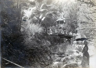 Parque Las Majadas de Pirque, CA 1901 — Parque Las Majadas de Pirque — 1901 | Chile de Ayer
