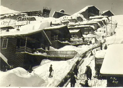 Casa de Trabajadores Sewell, ca 1920 — Sewell — 1920 | Chile de Ayer