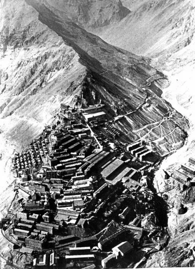 Sewell, ca. 1915 — Sewell — 1915 | Chile de Ayer