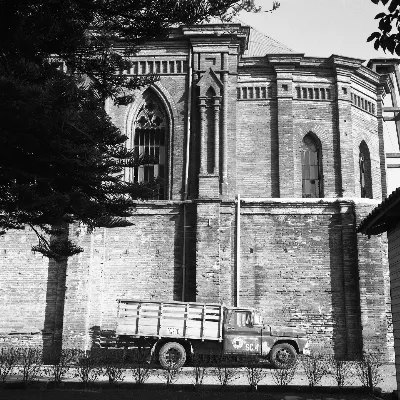 Capilla San Juan de Dios, lugar desconocido en ca 1900 — 1900 | Chile de Ayer