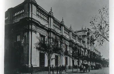 La Moneda ca.1900 — Palacio de La Moneda — 1900 | Chile de Ayer