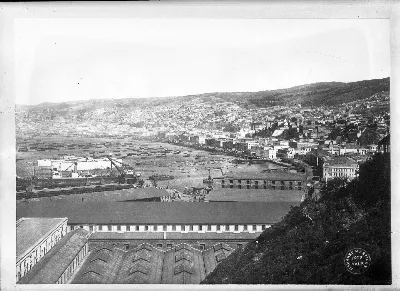 Vista al puerto de Valparaíso en 1911 — Puerto de Valparaíso — 1911 | Chile de Ayer