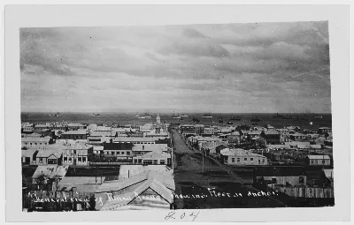 Punta Arenas, Febrero 1908 — Punta Arenas — 1908 | Chile de Ayer